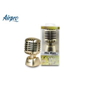 Micman Style Long Lasting Car Air Freshener Golden Color High End Car Fragrance