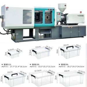 High Voltage Plastic Injection Molder Automatic Mold Height Adjustment and