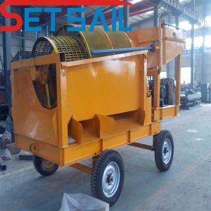 Corrosion Resistant Material Land Mining Machinery with Agitation Chute and Gold