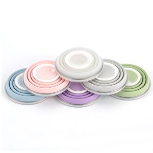 Portable 320ml Silicone Collapsible Reusable Coffee Cup