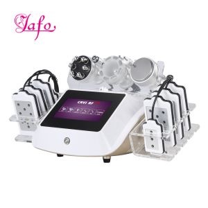 6 IN 1portable radio frequency lipo laser slimming ultrasonic liposuction
