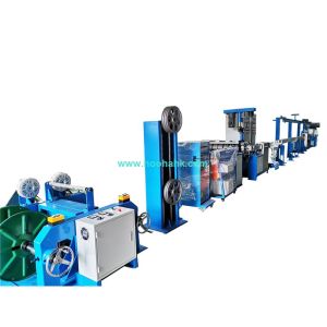 High Effective Cable Extruding Line Lan Cable Insulation Extruding Machine