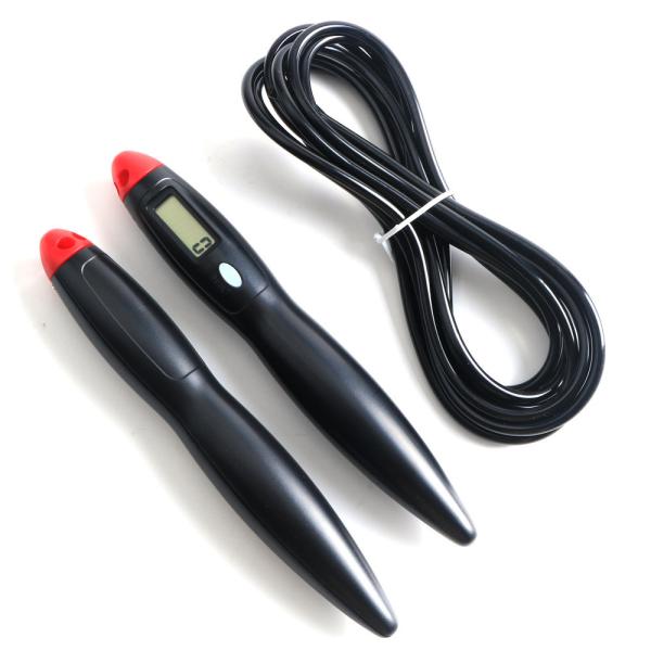 Buy Home Exercising Black Digital Jump Rope Smart Skipping Rope Customized at wholesale prices