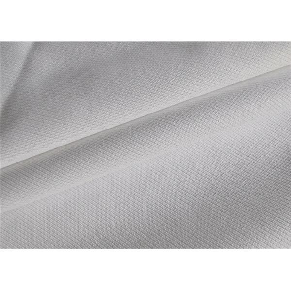 Blend White Nurse Uniform Clothes 160cm Polyester Tricot Knit Fabric