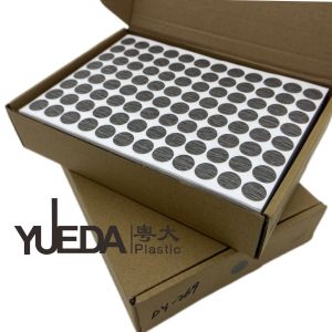 15MM Diameter Waterproof PVC Screw Cap Stickers Heat Resistant