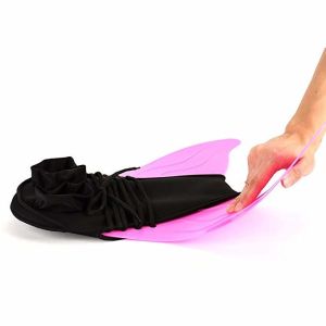 Diving Swimming Mermaid Monofin Lightweight Quick Release Strap Design