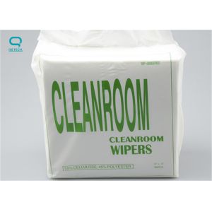 Dust Free Cloth Continuous Polyester Long Fiber Double Sided Braided