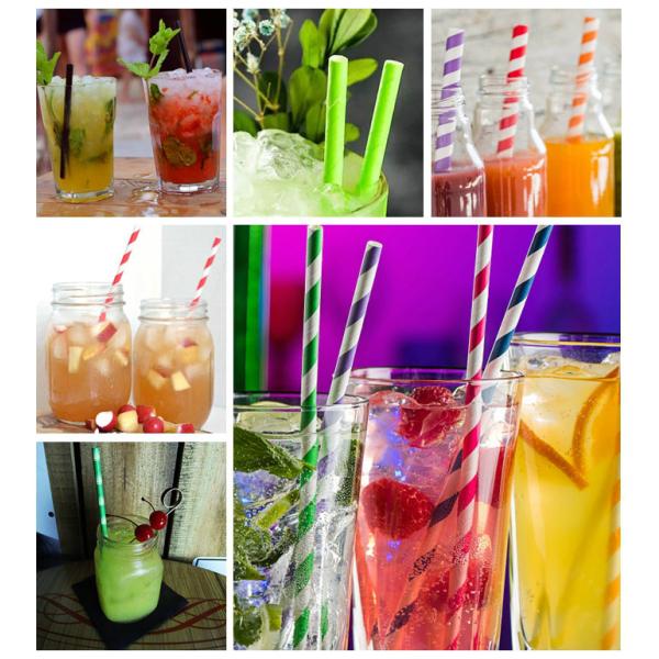 60gsm 120gsm Printed MG Kraft Paper For Straw Making Compostable 14MM 15MM