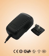 CEC level V, MEPS IV EUP2011 AC PIN Switching Power Adapters / Adapter, 15W and