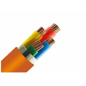 Flame Retardant 0.6 / 1KV LowSmoke Halogen Free Cable Orange Outer Sheath CE