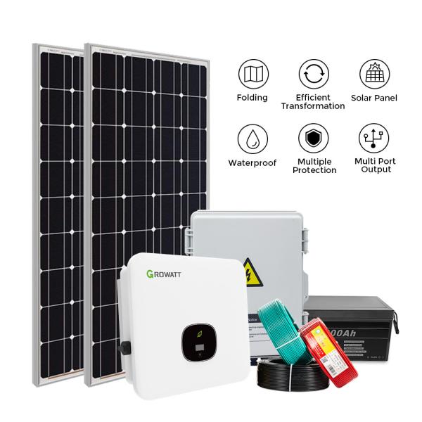 Buy 1000 Watt Polycrystalline Mono Solar Panel MPPT Controller 5KW 10KW at wholesale prices