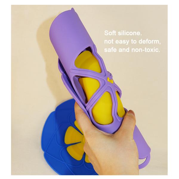 Food Grade Silicone Pan Lid Cover Reusable With Double Hangs For Cooking