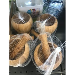 custom bamboo wooden mortar and pestle