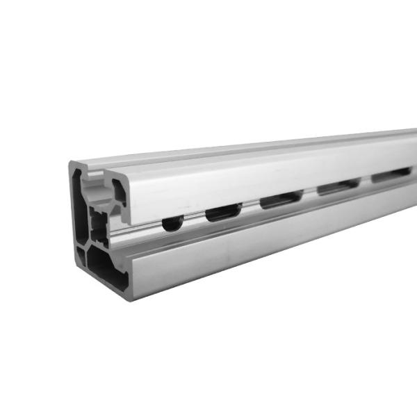 Slotted Aluminium Extrusion Profiles Cnc Machining Assembly Line Aluminium
