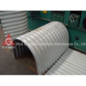 Curving Roof Panel Roll Forming Machine Three Roller Operated Manually