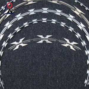Quality Spring Snake Razor High Tensile Barbed Wire Hot Dip Galvanized for sale