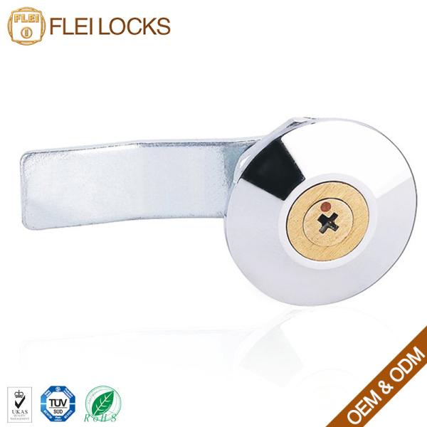 Buy Electrical Cabinet Cylinder Cam Lock , Wear Resistant Slotted Cam Lock at wholesale prices