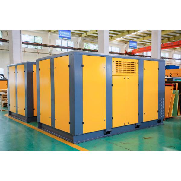 ASME 180hp Flange Mounted Medium Pressure Screw Container Compressor