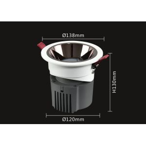 China No Flicker 35W Ceiling LED Downlight LED 10V DALI Dimming AMS on sale