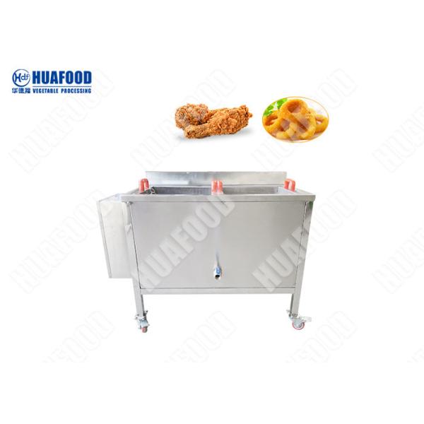 Buy Gas / Electric Heating Chicken Deep Fryer Machine Commercial Two Baskets at wholesale prices