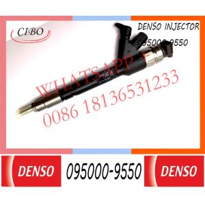 diesel injector nozzle 095000-9550 injector for SDEC SC9DK Truck common rail