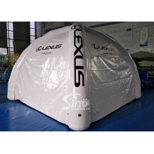 4x4m Lexus portable airtight inflatable dome tent digitally printed completely