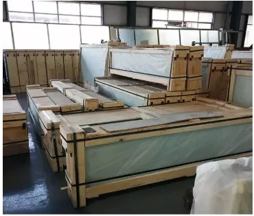 M2 PVB SGP Clear Tempered Laminated Glass Sheets CE SGCC Certificate