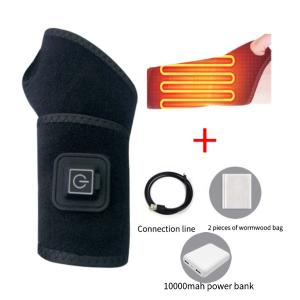 China USB 5V Rechargeable Heated Vest Heated Wrist Support 100% Polyester on sale