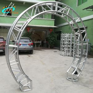 Modern Arch Wedding Backdrop Stand Truss Aluminum Frame