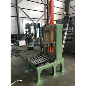 80 T Cutting-off Force XQL-80 Single Blade Hydraulic Rubber Bale Cutter for