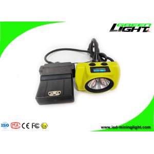 Quality 13600 MAh LED Miner Cap Lamp IP68 Waterproof 25000 Lux Coal Miners Headlamp for sale