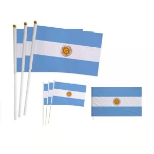 Custom Logo Small Hand Flags LGBT Flag Portable 14x21cm/20x30cm/30x45cm