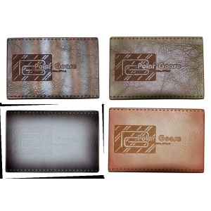 Winter Fashion Custom Embossed Leather Patches With Personalized Logo