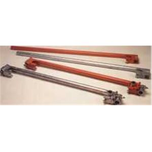 Heavy Duty Intermediate Scaffold Transom Aluminum Scaffold Tube Powder Coated