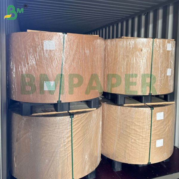 Buy 35gram 40gram MG Natural Kraft Paper Sheet For Food Wrapped 1000mm 1100mm at wholesale prices