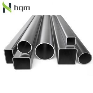 2B 4K Aisi 201 304 316 Stainless Steel Tubing Square Rectangular Round