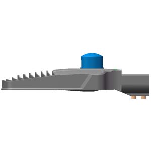 120LM/W Commercial LED Street Lights IP66 Little Light Decay