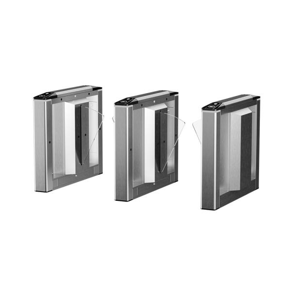Buy Security Rfid Flap Barrier Turnstile Gate With Biometric Face Recognition at wholesale prices