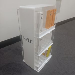 Customized Essential Oil Display Stand Acrylic Countertop Display Rack With