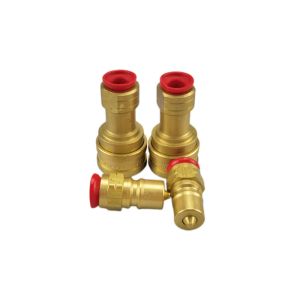 CNC Machining 3/8 Inch Brass Male Quick Connector