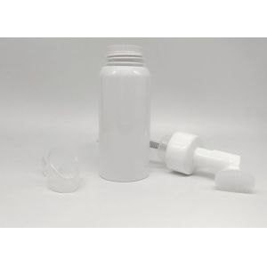 200ml Plastic Cosmetic Bottles Empty White Foam Soap Dispenser Container