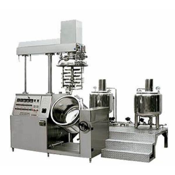 Automatic Vacuum Homogenizing Emulsifier SUS316L Gel High Pressure Emulsifier