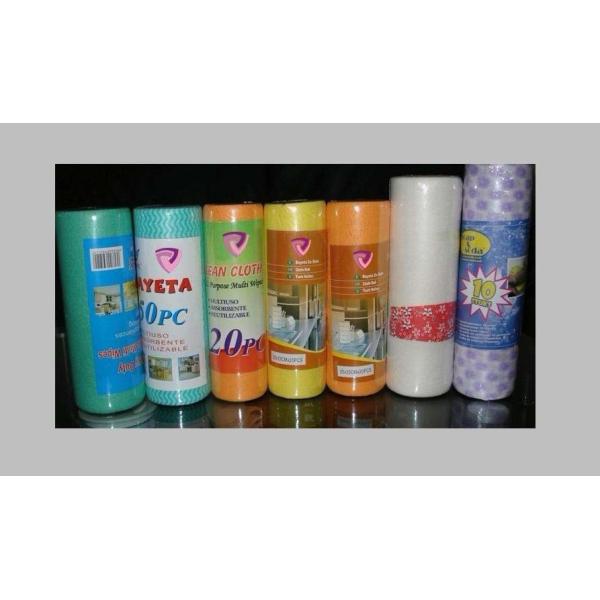 7 Days Sample Order Support Disposable Nonwoven Kitchen Cleaning Wipes with Wood Pulp