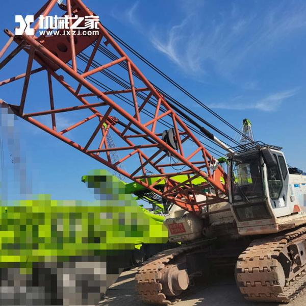 Buy Used Truck Crane with 6 Section Jib Boom 18m Transverse Support Leg and 25ton Maximum Lifting Weight at wholesale prices