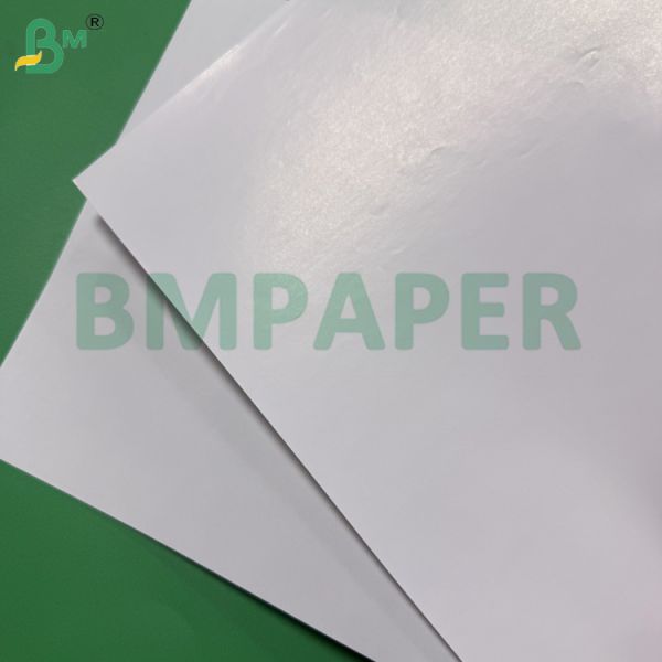 80gsm 120gsm Gloss Coated One Side Art Paper For Making Adhesive Label Paper