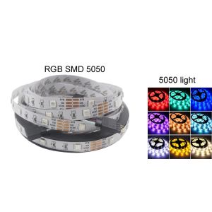 5M 10M 15M RGB IR Remote Flexible LED Ribbon Strip