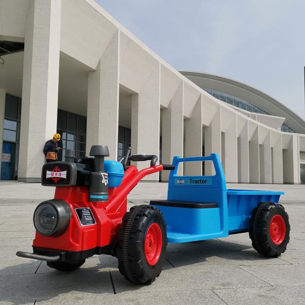 PP Plastic Ride On Electric Pedal Mini Electric Tractor Car for Children Aged 8-13
