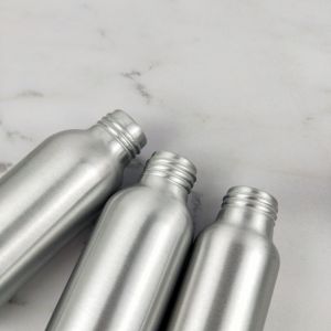 Empty Silver 15ml 30ml 50ml 100ml 250ml 500ml 600ml 1000ml Aluminum Water Bottle