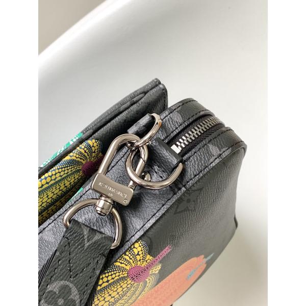 LV x YK Trio Monogram Unisex Branded Mens Bag M46358 Street Style Collaboration 3WAY