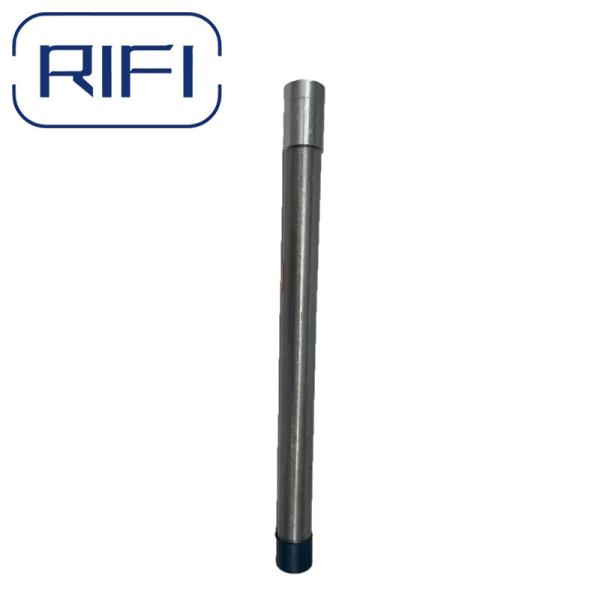Rifi-BS31 Gi Conduit Flexible Pipe Pre Galvanized Steel Class 3 Conduit IEC61386 for Commercial